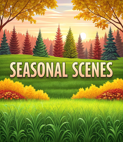 Seasonal Scenes: Intermediate Spring, Summer, and Autumn