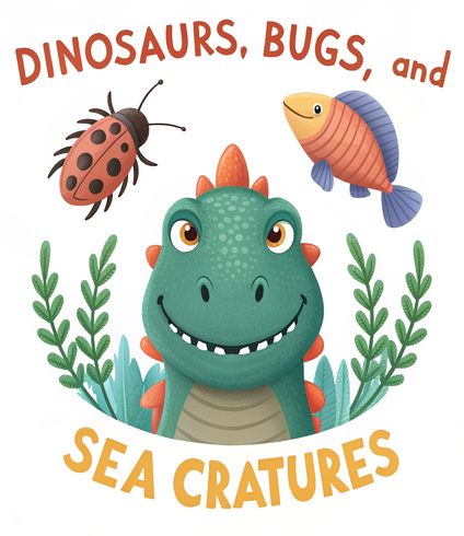 Beginners Book of Dinosaurs, Bugs, and Sea Creatures