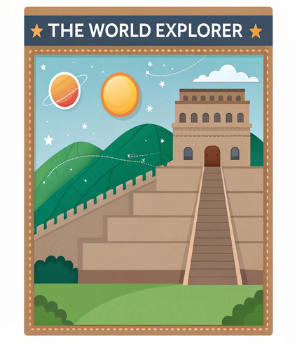 The World Explorer: Global Landmarks and Nature Studies