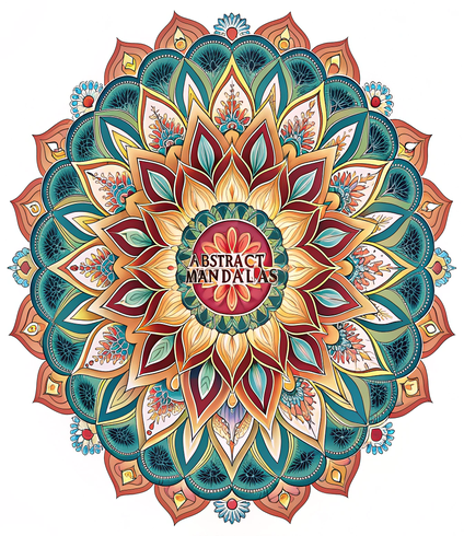 Abstract Mandalas and Radiant Patterns: Intermediate Focus