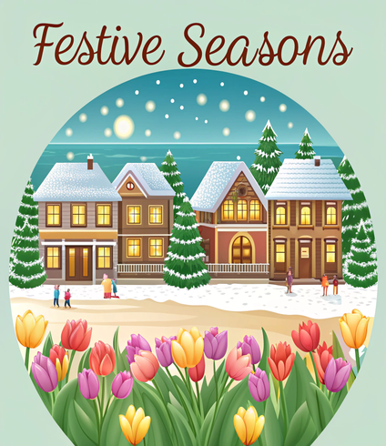 Festive Seasons: Intermediate Holiday and Seasonal Scenes