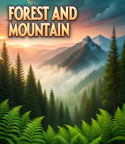 Forest and Mountain: Scenic Landscapes and Wildlife
