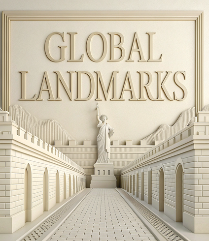 Architectural Designs and Global Landmarks: Intermediate
