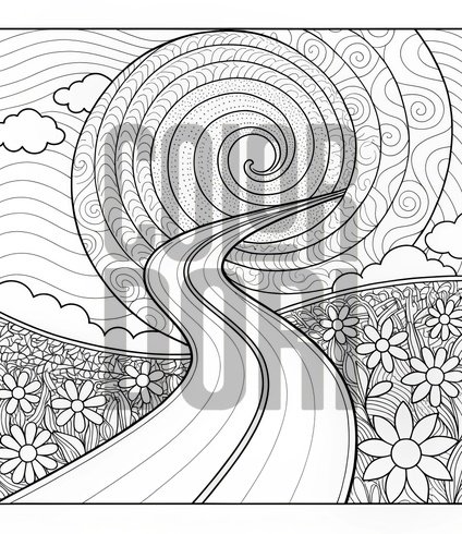 Zen Garden: Flowing, Organic, and Natural Patterns