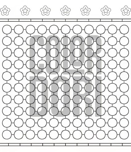 Geometric Calm: Structured Patterns for Focus