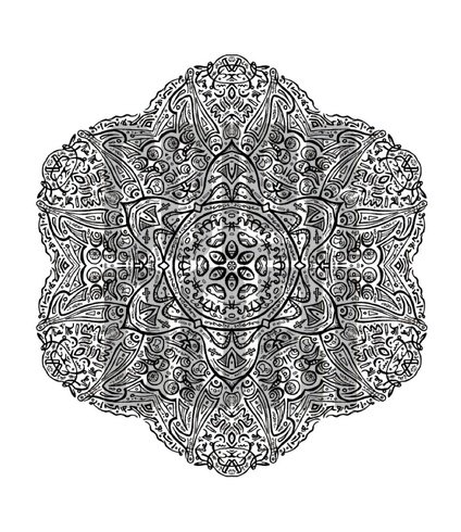 Abstract Mandalas and Radiant Patterns: Intermediate Focus
