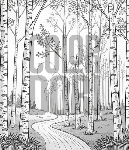 A Garden of Patterns: Intricate Flora and Fauna