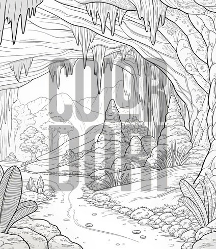 Myth & Machinery: The Complete Fantasy & Sci-Fi Coloring Treasury