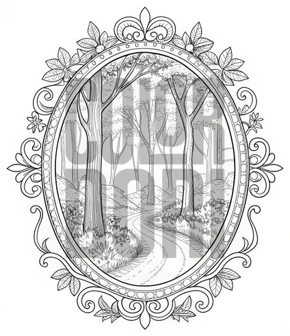 Myth & Machinery: The Complete Fantasy & Sci-Fi Coloring Treasury