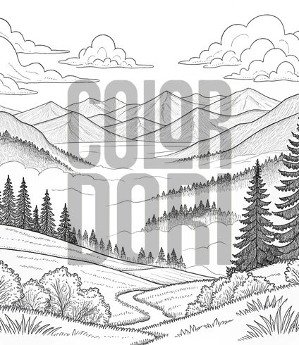 Forest and Mountain: Scenic Landscapes and Wildlife