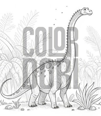 Brontosaurus Neck Curve