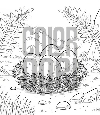 Dino Nest Scene