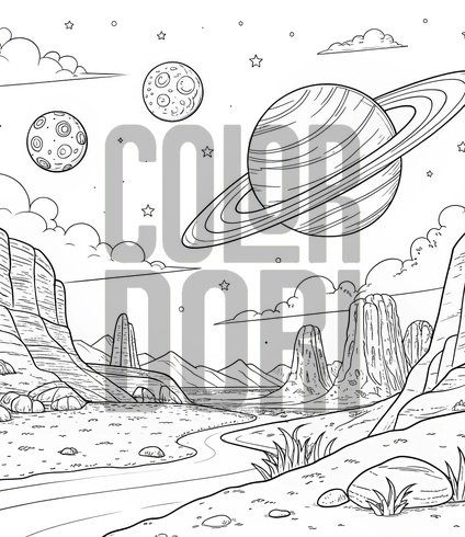 Alien Landscape Detail