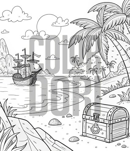 Pirate Cove Scene