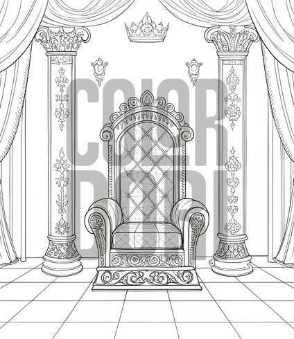 Princess Throne Scene