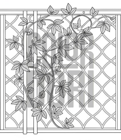 Trellis Vine Design