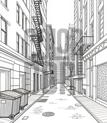 Urban Life: Intermediate City and Neighborhood Scenes