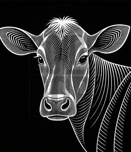 Cow Cutout