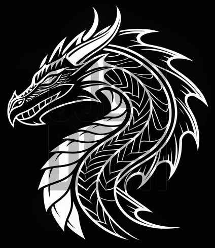 Dragon Cutout
