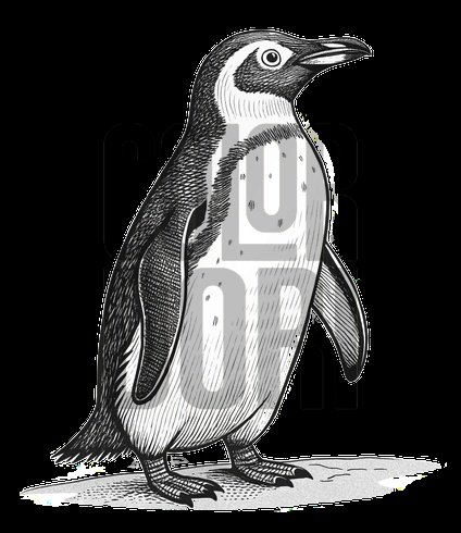 Penguin Cutout