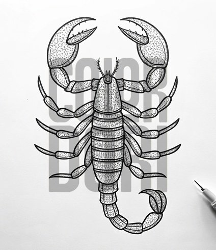 Scorpion Cutout