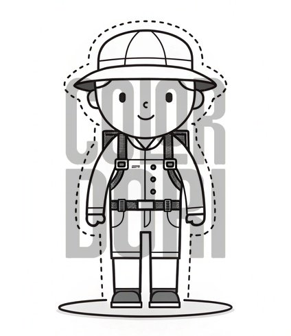 Traveler Doll Cutout