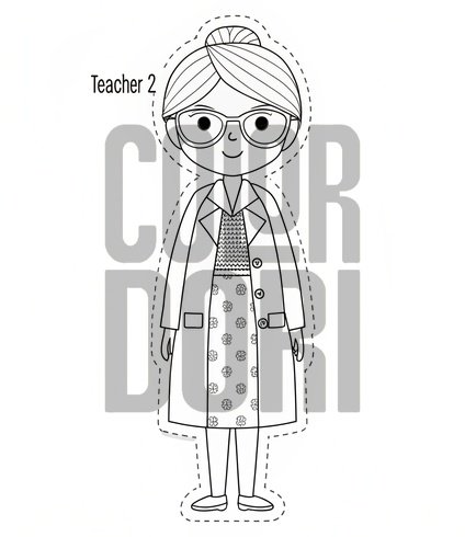 Teacher Doll's Accessory Pack