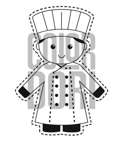 Kitchen Chef Cutout