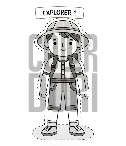 Adventure Paper Doll