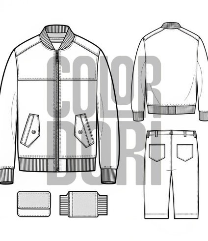 Pilot Doll's Full Professional Wardrobe