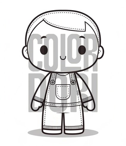 Buddy Paper Doll Cutout