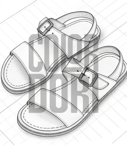 Sandals Accessory Cutout