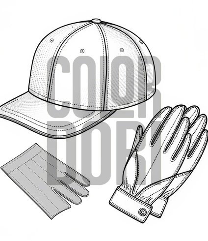 Hat and Gloves Accessory Cutout