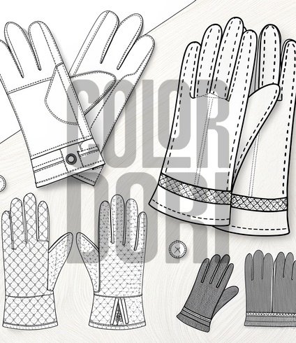 Gloves and Mittens Accessory Cutout