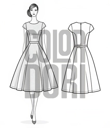 Tall Girl Doll's Modern & Chic Wardrobe