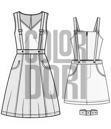 Girl Doll's First Dress Collection