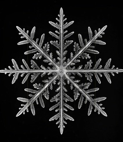 Snowflake Breeze Cutout
