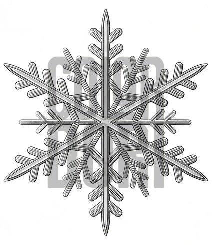 Snowflake Frost Cutout
