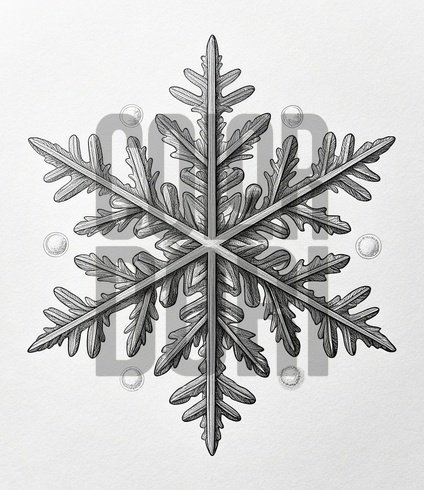 Snowflake Orb Cutout