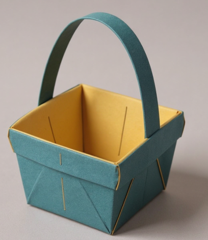 Woven Paper Basket