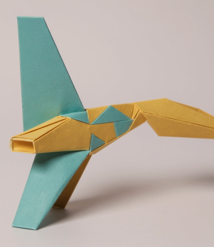 Sleek Fighter Spaceship