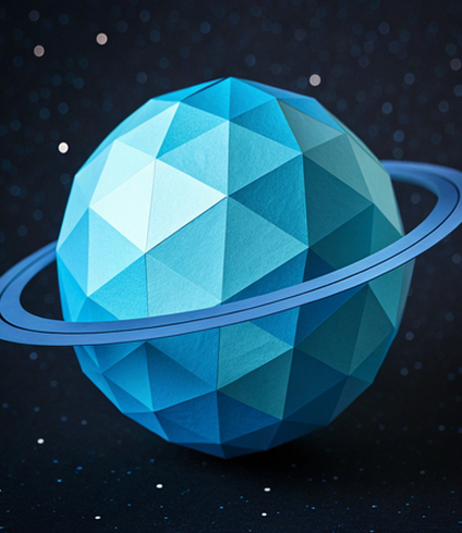 Uranus Tilted Cutout