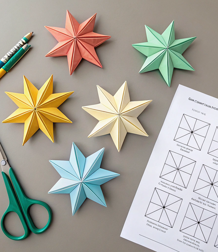 Bespoke Origami Star Design
