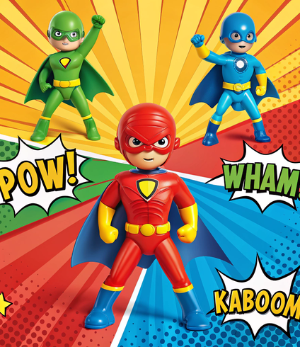 Tailored Superhero Cutout Creation